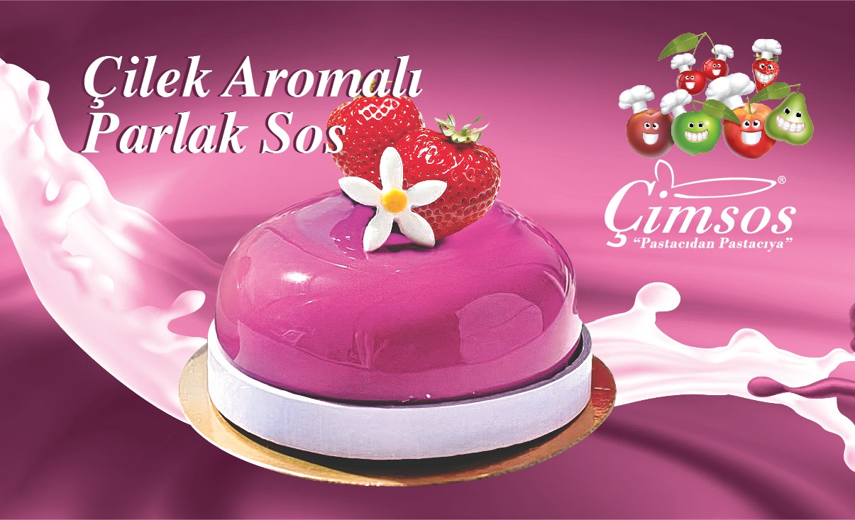 Çilek Parlak Sos