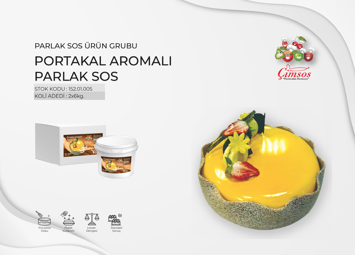 Portakal Parlak Sos