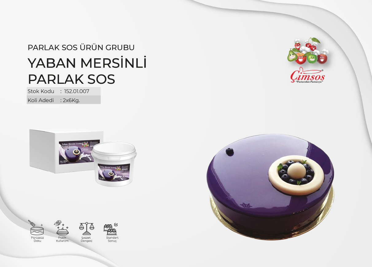 Yaban Mersinli Parlak Sos