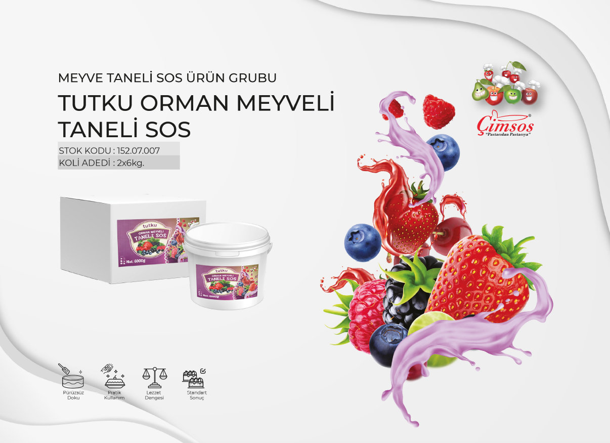 Orman Meyveli Taneli Sos